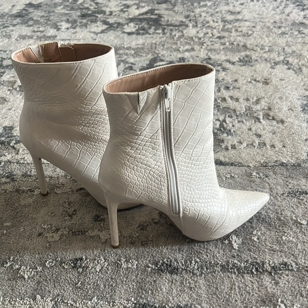 White Booties - image 4